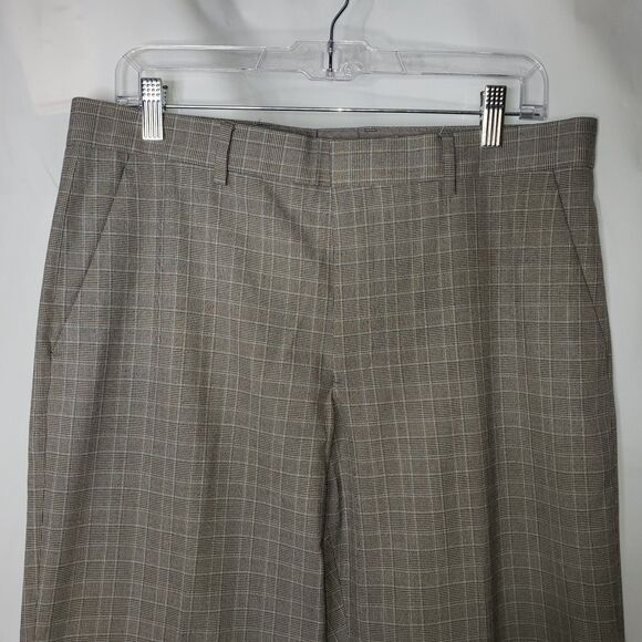 EXPRESS Design Studio Producer Plaid Dress Pants Slacks Womens Size 32 /32 - Picture 3 of 8